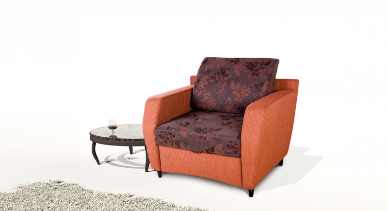 Extendable armchair FLAMINGO