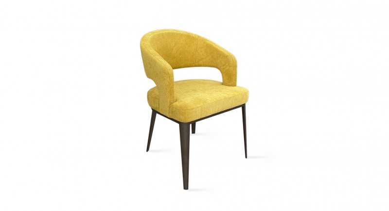 IRON upholstered chair 